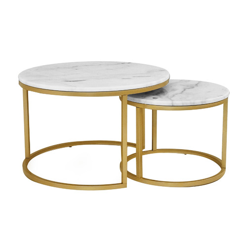 Marble nest outlet coffee table